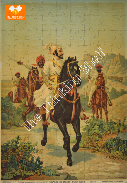 The Painting of Chhatrapati Shivaji Maharaj by Ravi Varma