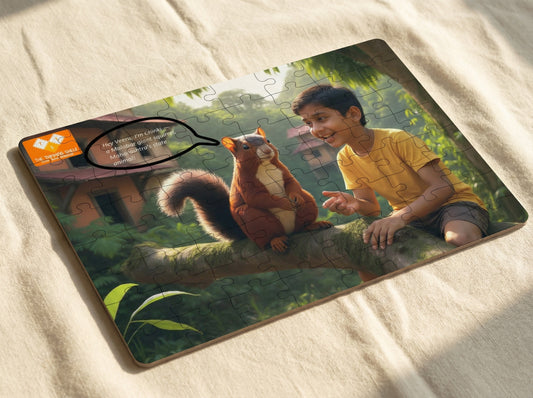 Veeru in the magical forest - Chinki (Malabar Giant Squirrel)