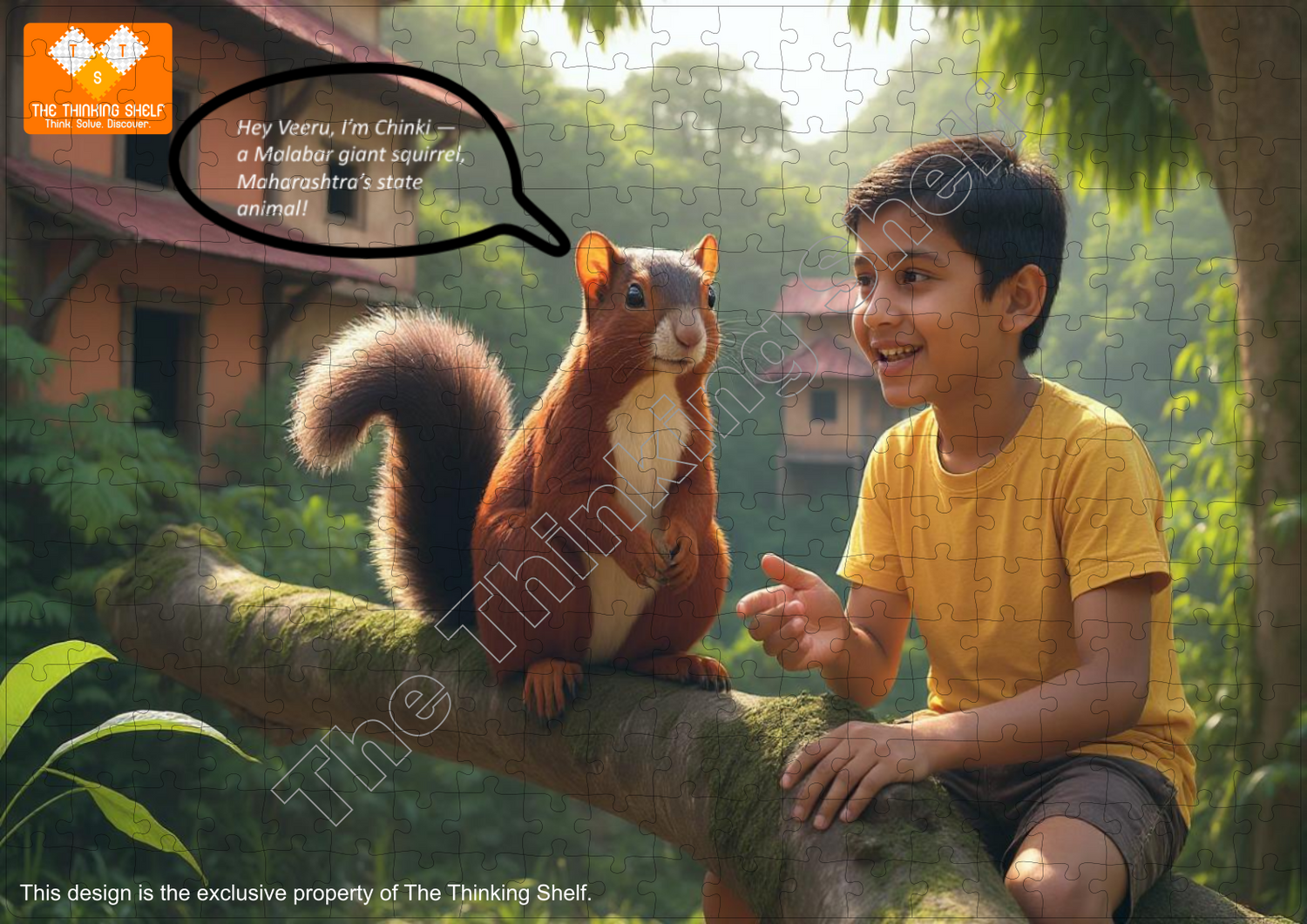 Veeru in the magical forest