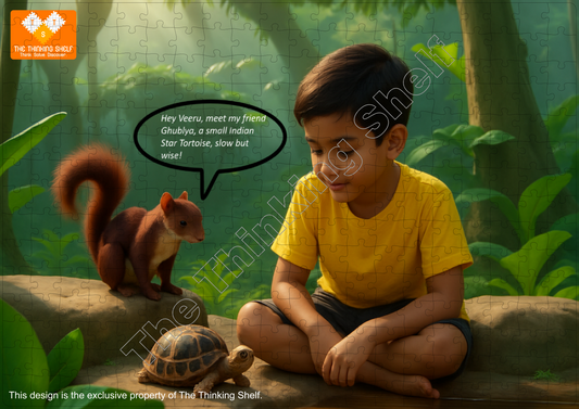 Veeru in the Magical Forest – Ghublya (Indian Star Tortoise)